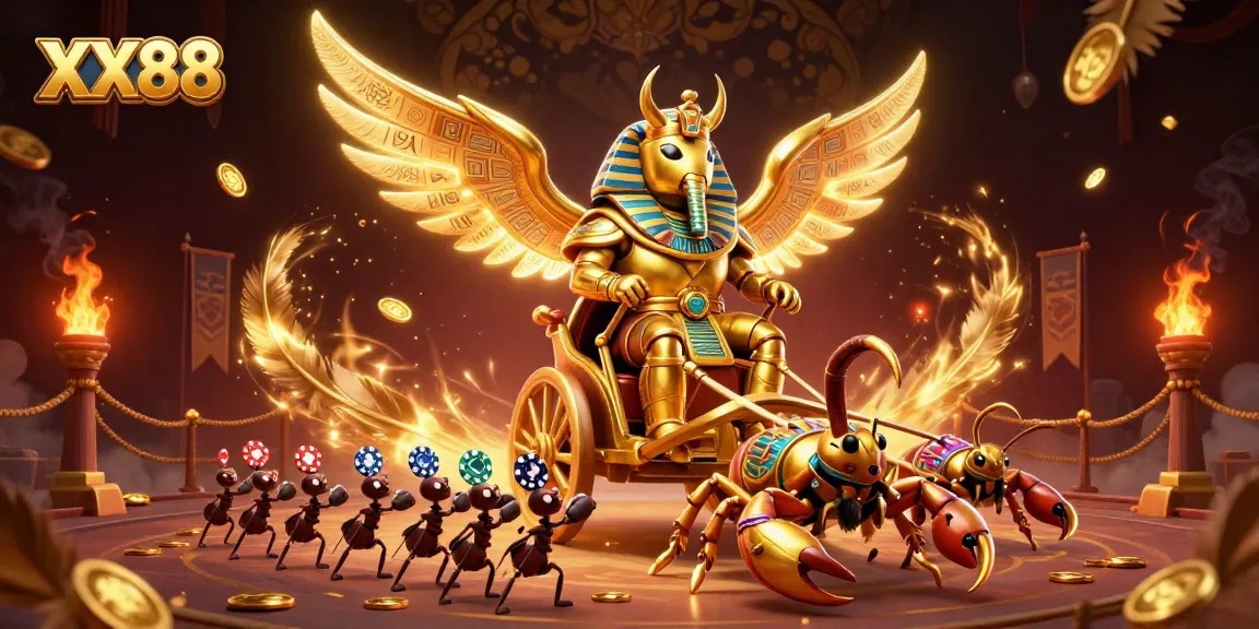 Engage with thrilling gaming experiences at XX88, featuring dynamic characters and vibrant elements.