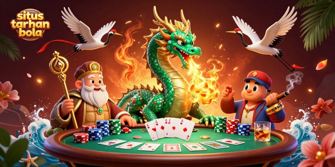 Experience thrilling moments at situs taruhan bola with dynamic poker action and enchanting characters.