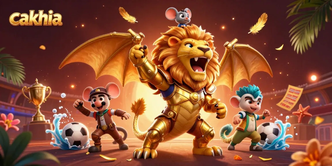 Cakhia offers thrilling sports betting experiences with energetic characters and dynamic gaming elements.