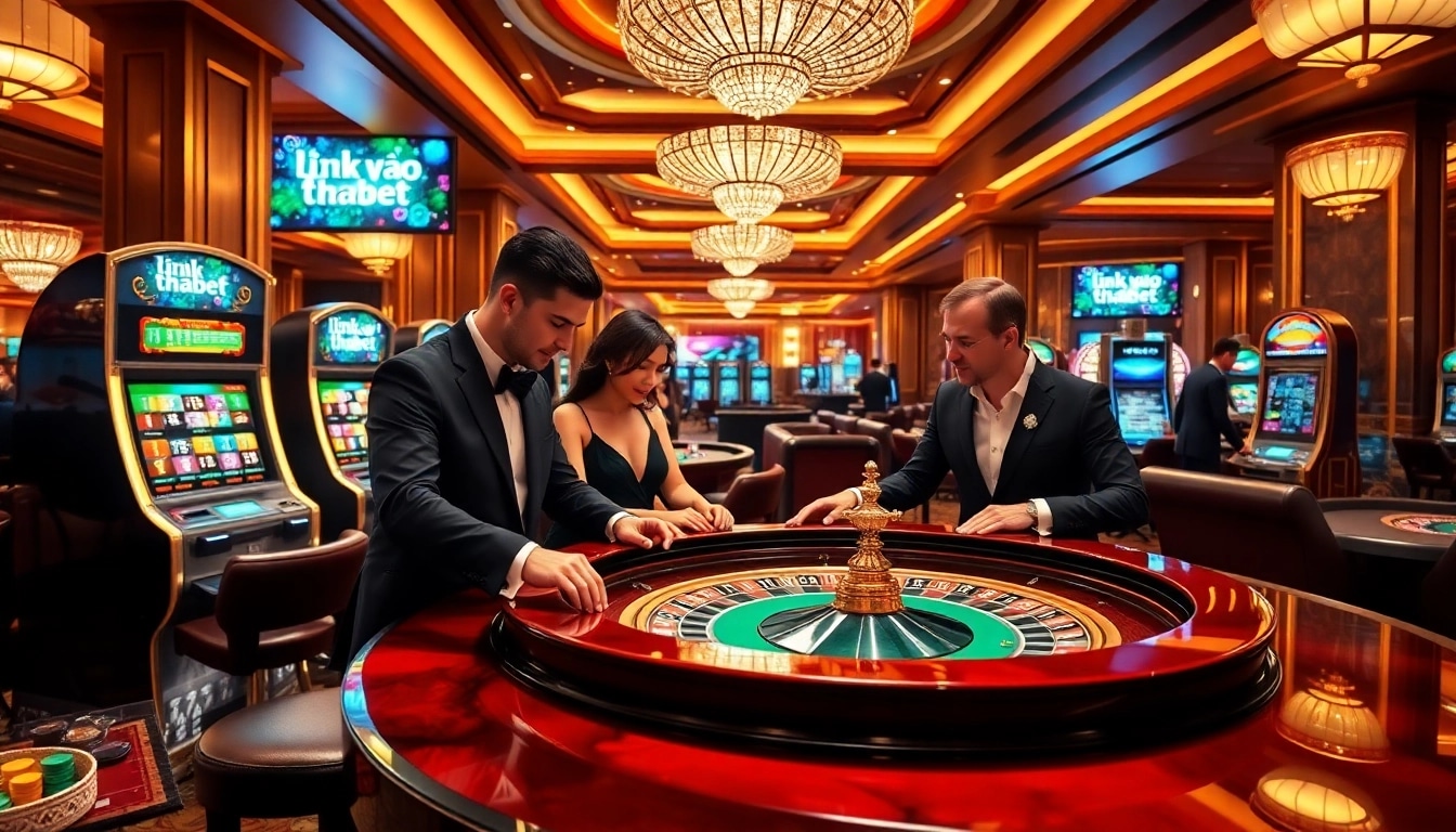 Engage in high-stakes excitement with the link vào thabet at this luxurious casino.