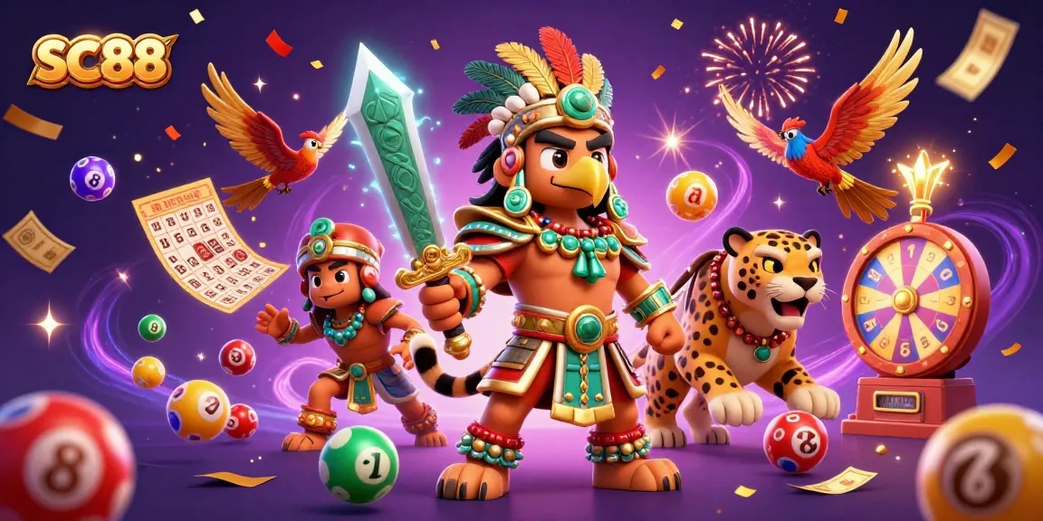 Engage with SC88's thrilling lottery excitement featuring vivid, dynamic game elements.