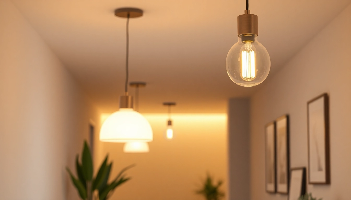 Explore stylish light fixtures for hallway enhancing the aesthetic of a modern corridor.