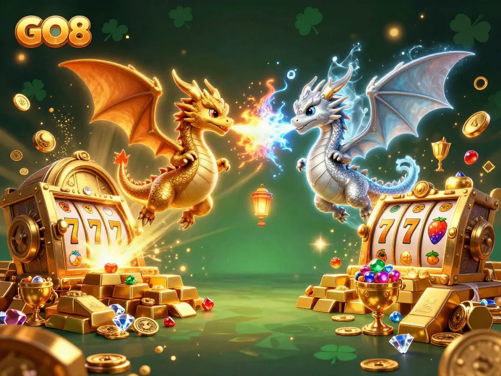 Engage with GO8's thrilling casino adventures featuring dragons and riches