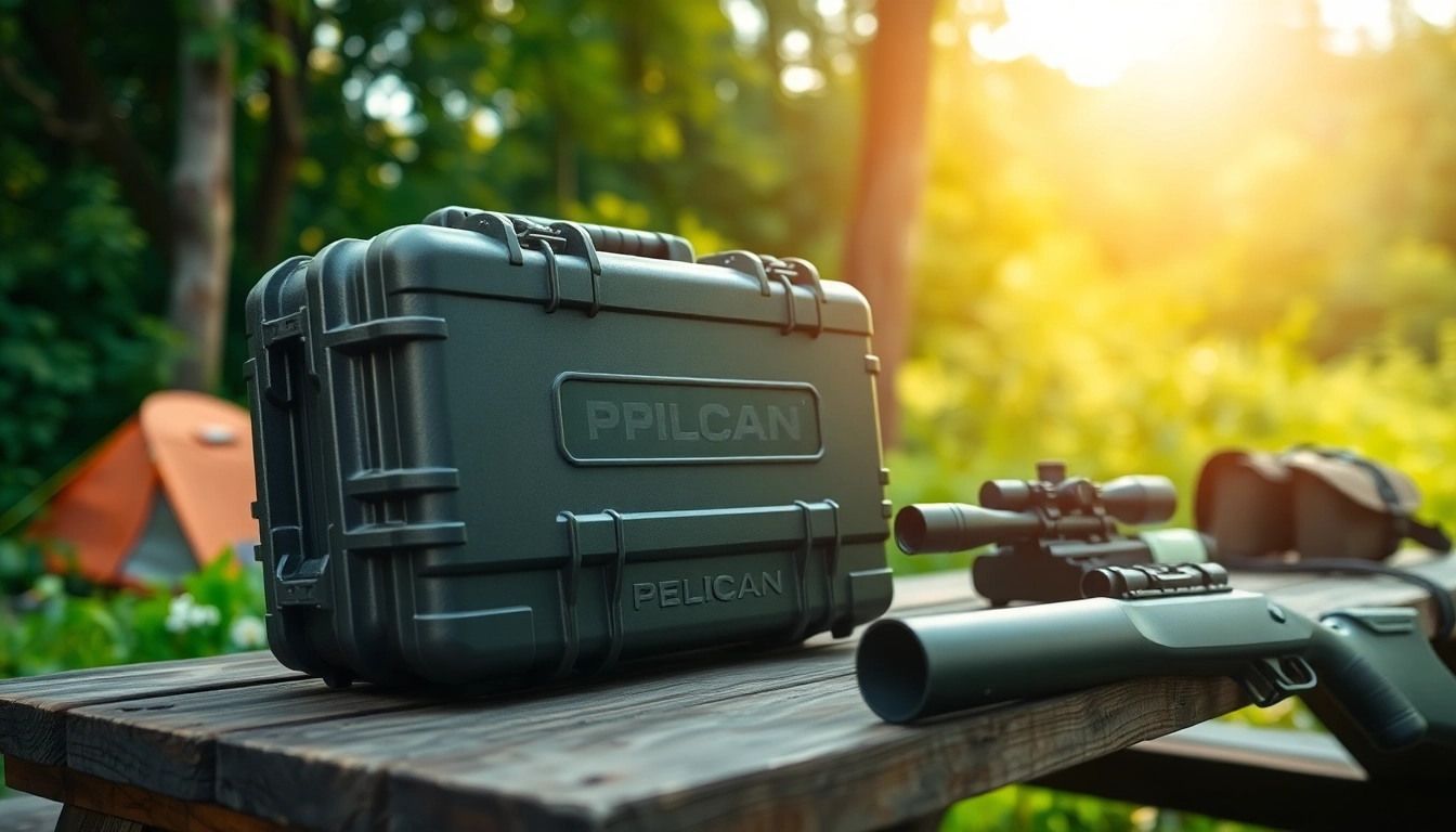 Explore a high-quality Pelican gun case for sale, designed for durability and protection.