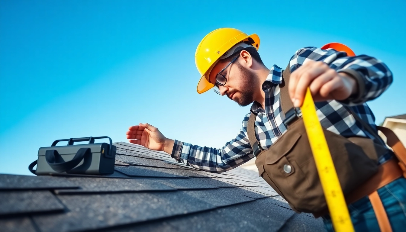 Inspecting roofing solutions in South Jersey for durability and quality assurance.