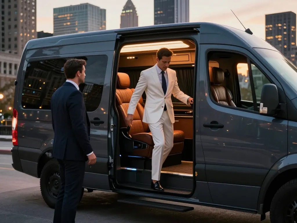 Lockport IL limousine service providing luxury travel experience in Chicago.