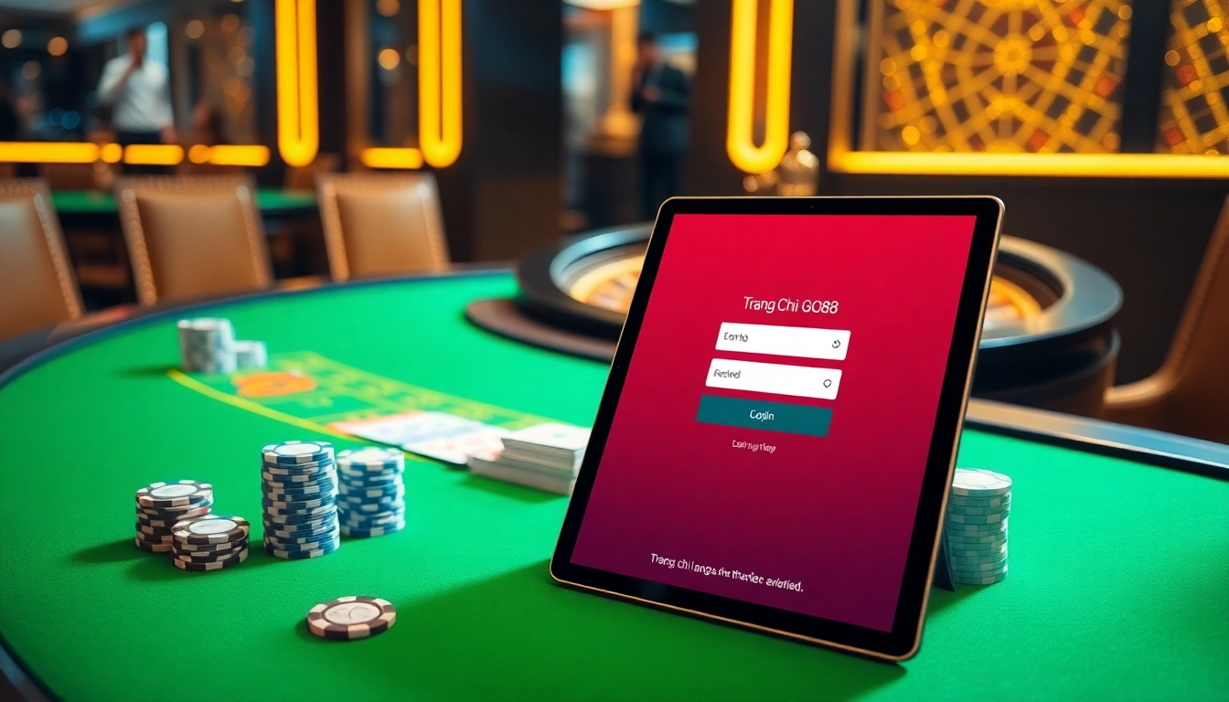 Experience the excitement of gambling at Trang Chủ GO88 with vibrant gaming tables and poker action.