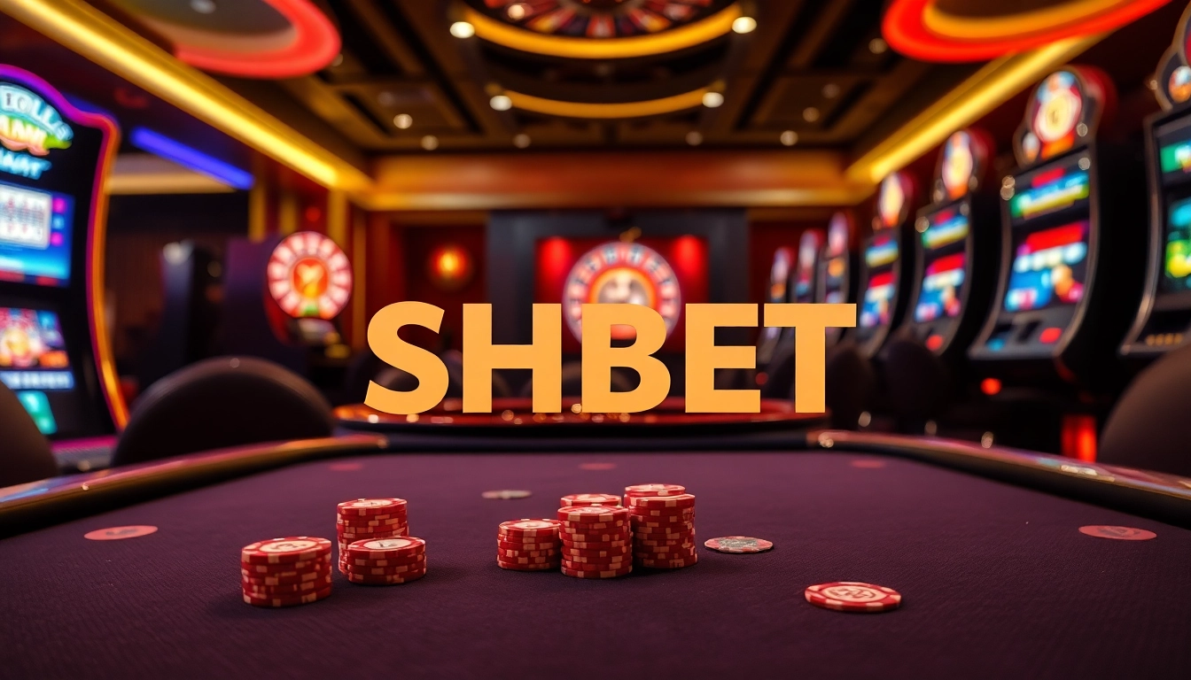 Experience the thrill of winning at SHBET's luxurious casino tables filled with action and excitement.