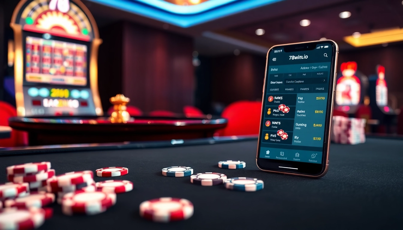 Experience the excitement of gambling at 78wins.io with vibrant casino tables and thrilling gameplay.