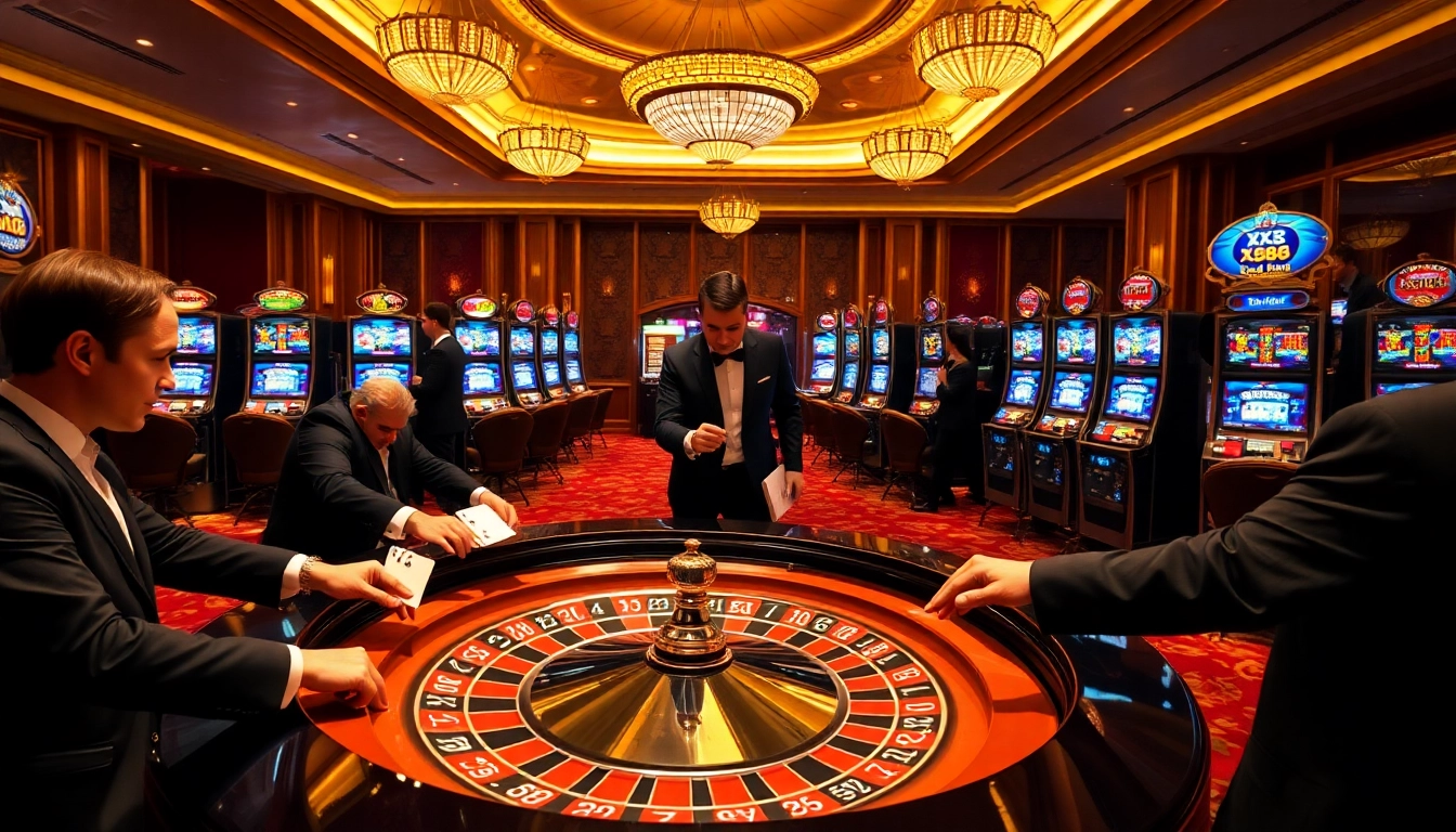 Experience excitement at the xx88 58k casino table with vibrant games and thrilling betting action.