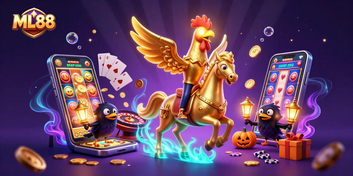 The ML88 platform enhances gaming experiences, showcasing a vibrant casino scene with dynamic elements.