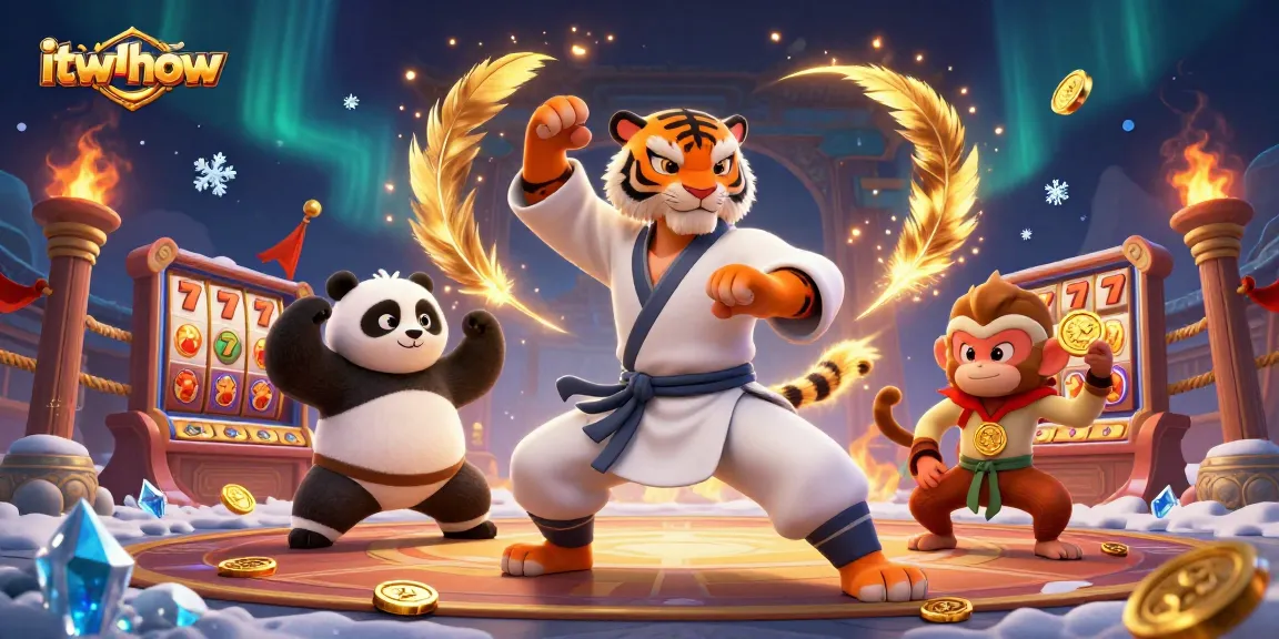 itwshow showcases a lively scene with characters in a vibrant casino atmosphere, emphasizing the excitement of winning.